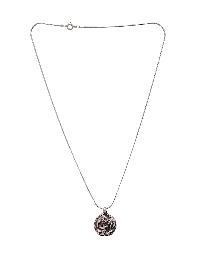 [pendant], Silver Jewellery With [saraswati], [silver Chain Included]