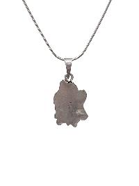 [pendant], Silver Jewellery With [hanuman], [silver Chain Included]