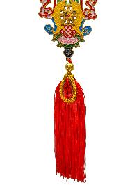 Buddhist Ritual Amulet Hanging, For Wall, Altar, Bags And Keyring