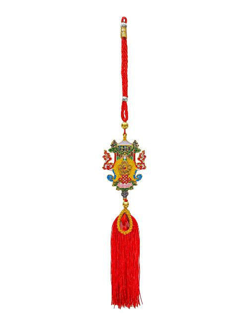 Buddhist Ritual Amulet Hanging, For Wall, Altar, Bags And Keyring
