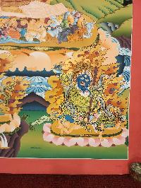 Sitatapatra Thangka, Tibetan Buddhist Art, Hand Painted, [real Gold], [rare Find]