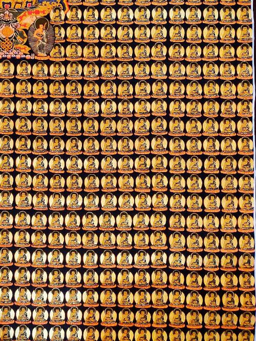 Shakyamuni Buddha Thangka, Tibetan Buddhist Art, Hand Painted, [real Gold]