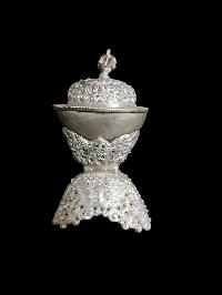 Kapala, Buddhist Handmade, [silver Plated]