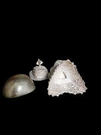 Kapala, Buddhist Handmade, [silver Plated]