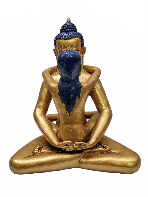 [samantabhadra], Buddhist Handmade Statue With [gold Painted]