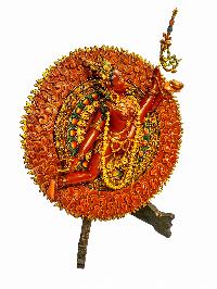 [vajrayogini], Buddhist Handmade Statue With Stand, [traditional Color Finishing], [master Quality]