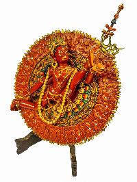 [vajrayogini], Buddhist Handmade Statue With Stand, [traditional Color Finishing], [master Quality]