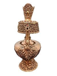 Bhumpa- Bhumba, A Buddhist Handmade Copper Offering Bowl Set