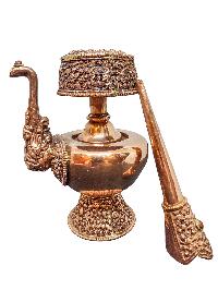 Bhumpa- Bhumba, A Buddhist Handmade Copper Offering Bowl Set