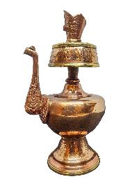 Bhumpa- Bhumba, A Buddhist Handmade Copper Offering Bowl Set