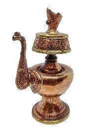 Bhumpa- Bhumba, A Buddhist Handmade Copper Offering Bowl Set