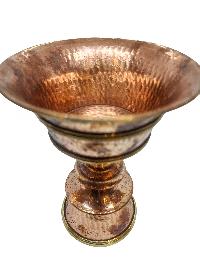 Copper Butter Lamp, Buddhist Ritual Items