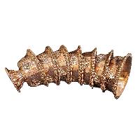 Copper Offering Bowl With Stand And Hand Carving 7 Pcs Set