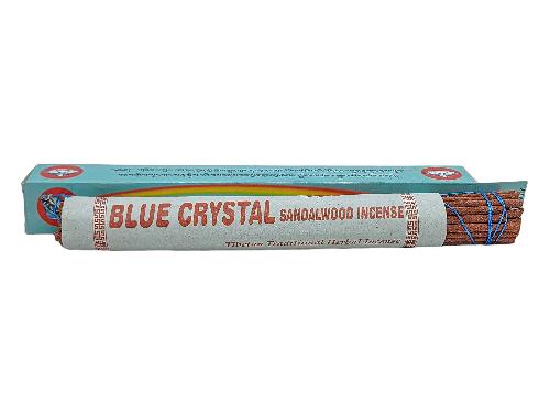 Blue Crystal Sandalwood Ritual Incense, [30 Stick], [high Quality], Made In Nepal