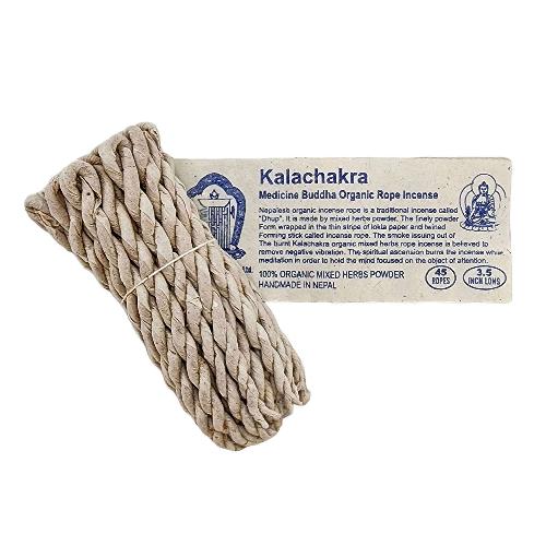 Kalachakra Medicine Buddha Organic Handmade Rope Incense, [high Quality], Made In Nepal