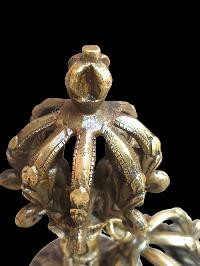 [dehradun] Bell And Dorje [vajra], Bronze - [high Quality]