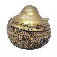 [laughing Buddha], Buddhist Miniature Statue, [ceramic Molding]