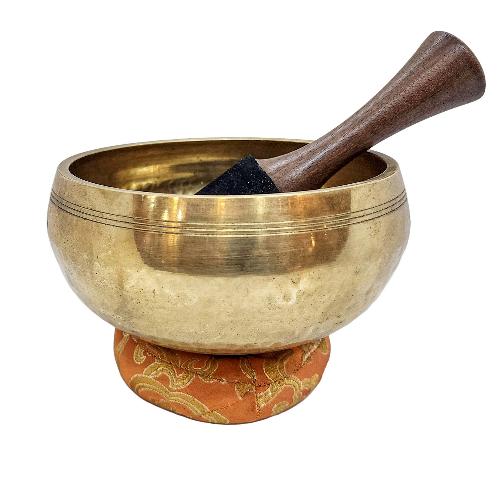 Hand Hammered Singing Bowls [casting], [brass], [select Accessories]