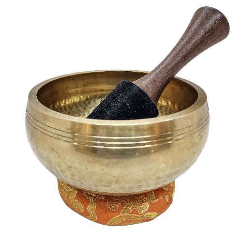 Hand Hammered Singing Bowls [casting], [brass], [select Accessories]