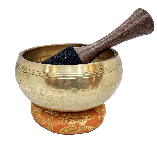 Hand Hammered Singing Bowls [casting], [brass], [select Accessories]