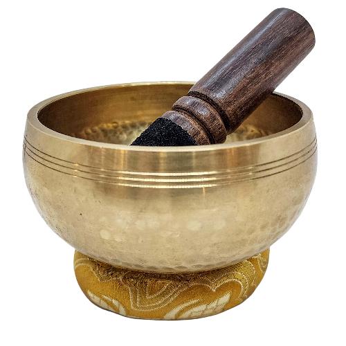 Hand Hammered Singing Bowls [casting], [brass], [select Accessories]