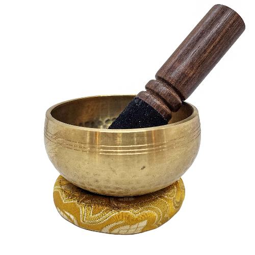 Hand Hammered Singing Bowls [casting], [brass], [select Accessories]