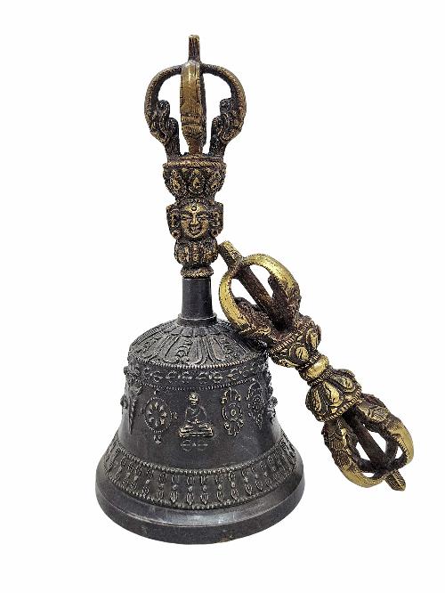 Bell And Dorje [vajra], Bronze, [high Quality]