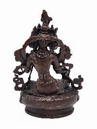 [green Tara], Small High Quality Statue, [chocolate Oxidized]
