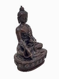 [medicine Buddha], Small High Quality Statue, [chocolate Oxidized]