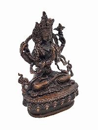 [chenrezig], Small High Quality Statue, [chocolate Oxidized]
