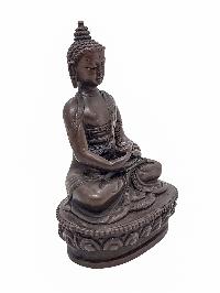 [amitabha Buddha], Small High Quality Statue, [chocolate Oxidized]