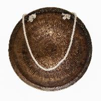 Handmade [gong], Bronze Chau Gong, Tam-tam Gong, Symphonic Gong With [pancha Buddha] Etching