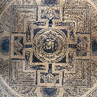 Handmade [gong], Bronze Chau Gong, Tam-tam Gong, Symphonic Gong With [mandala] Etching