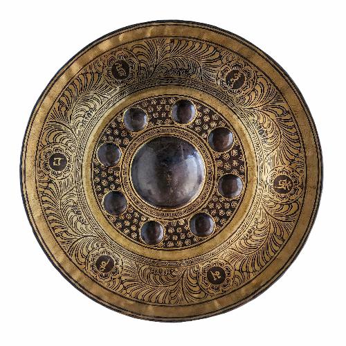 Burmese Gong, [hand Beaten] Large, Nipple Gong, The Javanese Gong