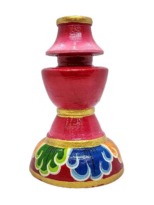 Dathar Stand, Buddhist Item, [wooden Painted], Tibetan Arrow Stand