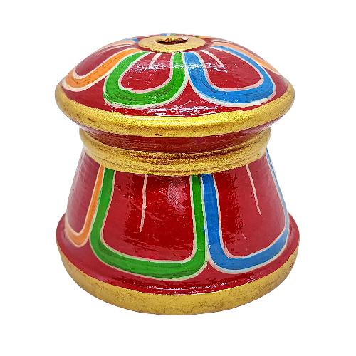 Dathar Stand, Buddhist Item, [wooden Painted], Tibetan Arrow Stand
