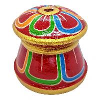 Dathar Stand, Buddhist Item, [wooden Painted], Tibetan Arrow Stand