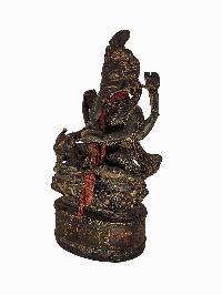 [ganesh], Buddhist Statue, [antique], [chocolate Oxidized]