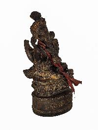 [ganesh], Buddhist Statue, [antique], [chocolate Oxidized]