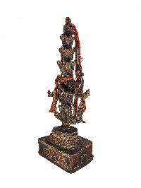 [sahasrabhuja Avalokitesvara], Buddhist Statue, [antique], [chocolate Oxidized]