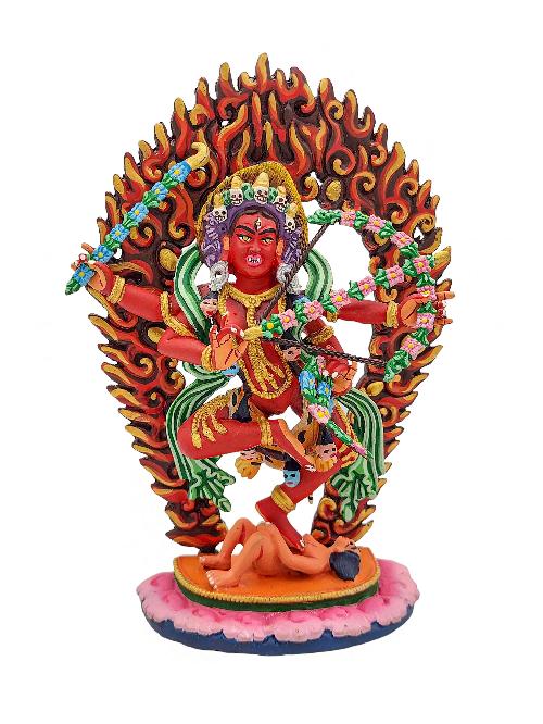 [kurukulla], Buddhist Handmade Statue, [traditional Color Finishing], [high Quality]