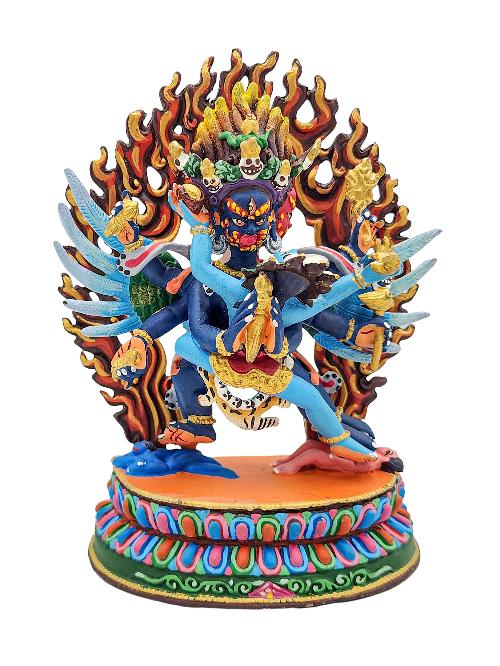 [vajrakilaya], Buddhist Statue, [traditional Color Finishing], [high Quality]