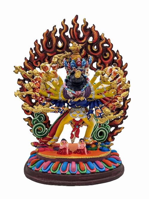 [kalachakra], Buddhist Statue, [traditional Color Finishing], [high Quality]