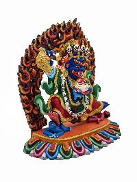 [mahakala Two Arms], [kajupa], Buddhist Statue, [traditional Color Finishing], [high Quality]