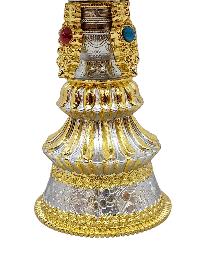 Electric Rechargeable Butter Lamp, Buddhist Ritual Items, [2 Days Battery Backup]