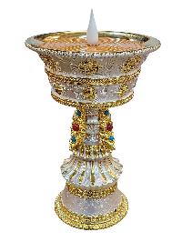 Electric Rechargeable Butter Lamp, Buddhist Ritual Items