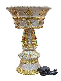 Electric Rechargeable Butter Lamp, Buddhist Ritual Items