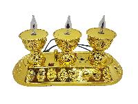 Electric Butter Lamp With Music, Buddhist Ritual Items