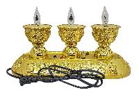 Electric Butter Lamp With Music, Buddhist Ritual Items