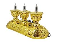 Electric Butter Lamp With Music, Buddhist Ritual Items